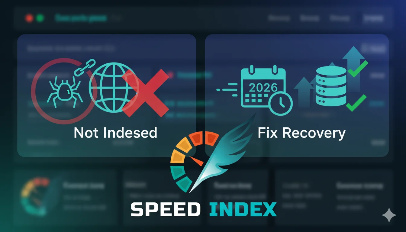 Crawled - Currently Not Indexed: The Complete Fix Guide for 2026 (With Root Causes, Solutions & Fastest Recovery Method)